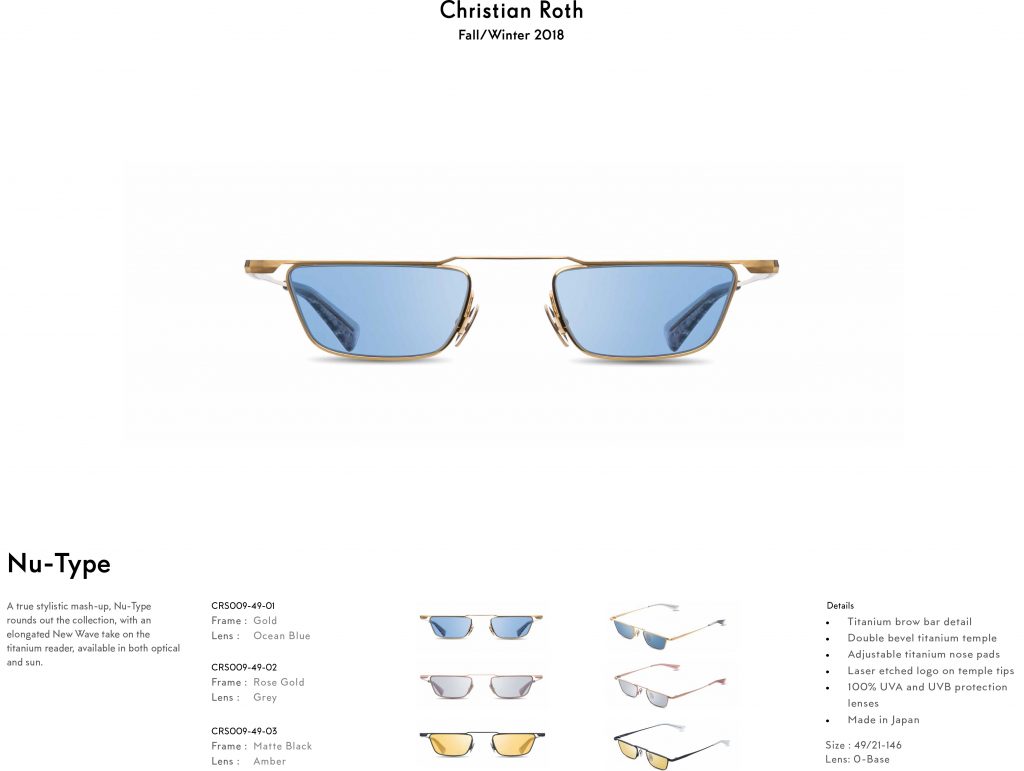 Opticalnet - Christian Roth Fall-Winter 2018 -2